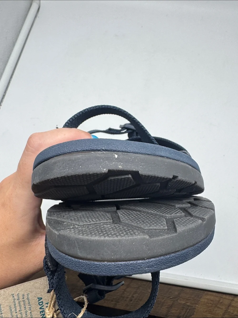 NWT Chaco Lowdown Slide Sandals Navy Men’s Size 8